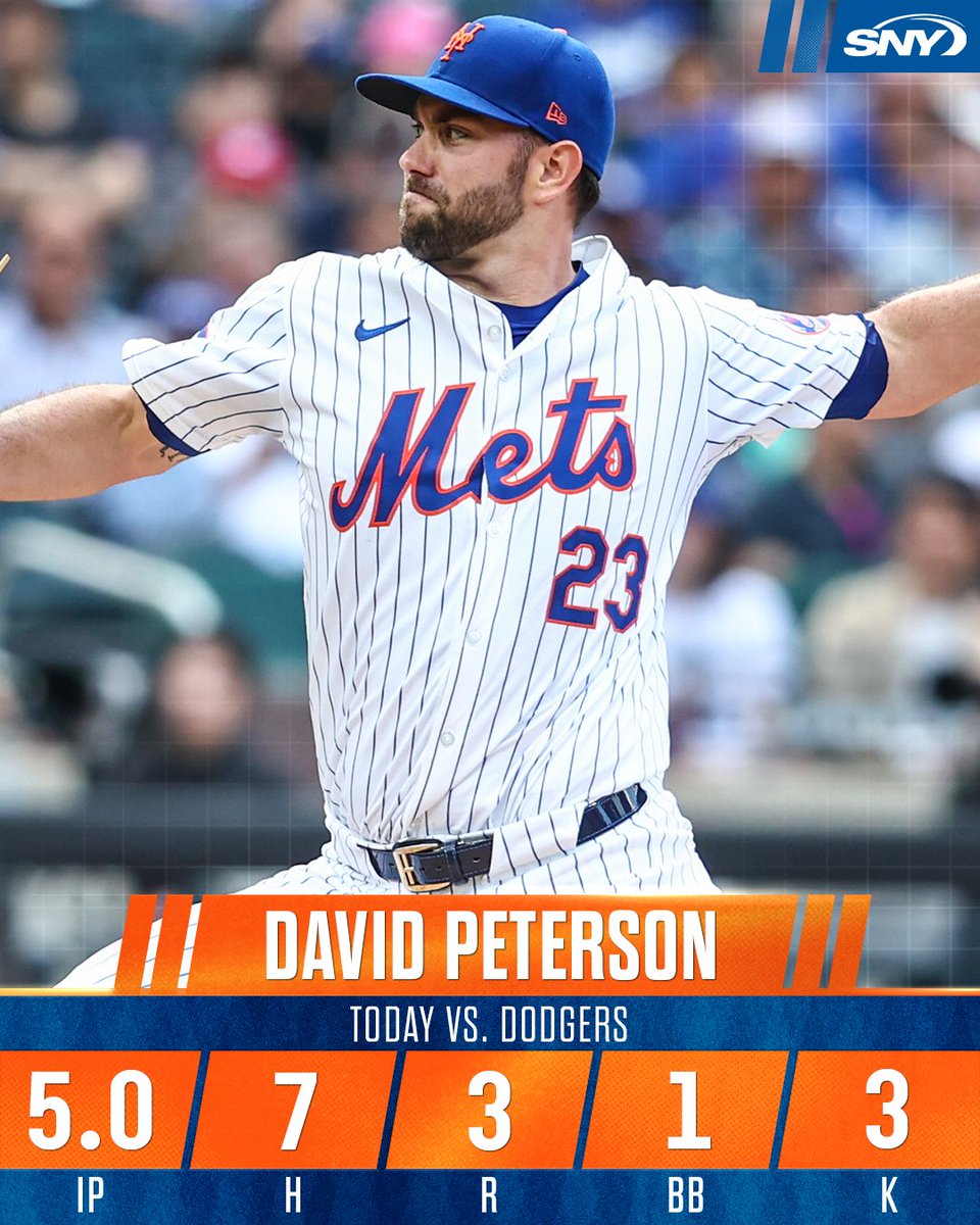 The final line for David Peterson tonight