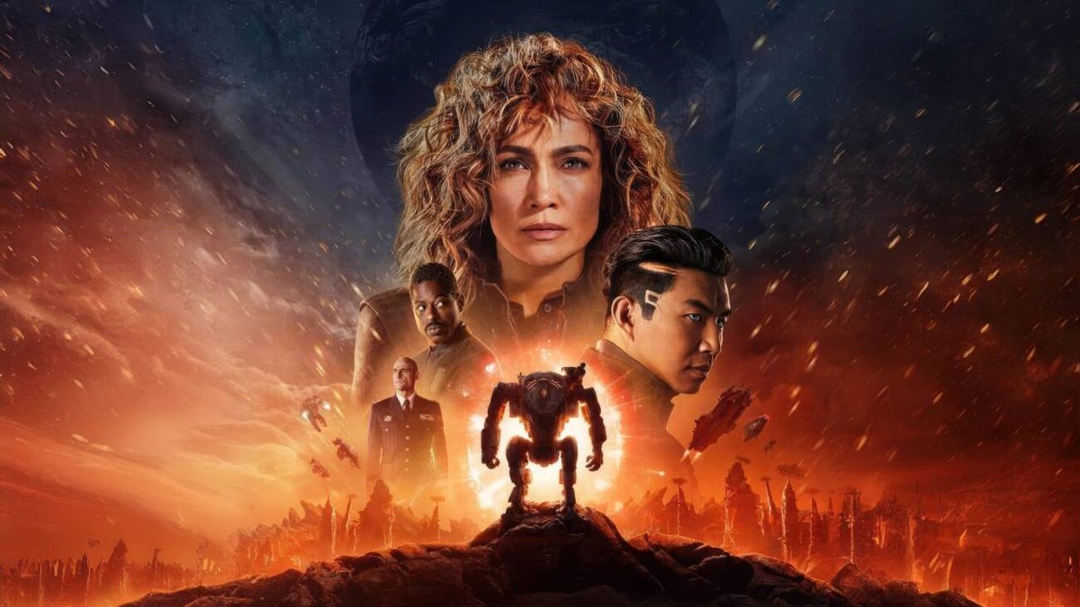Sci-fi com Jennifer Lopez registra mais de 28 MILHÕES de visualizações em estreia na Netflix - cinepop.com.br/sci-fi-com-jen…