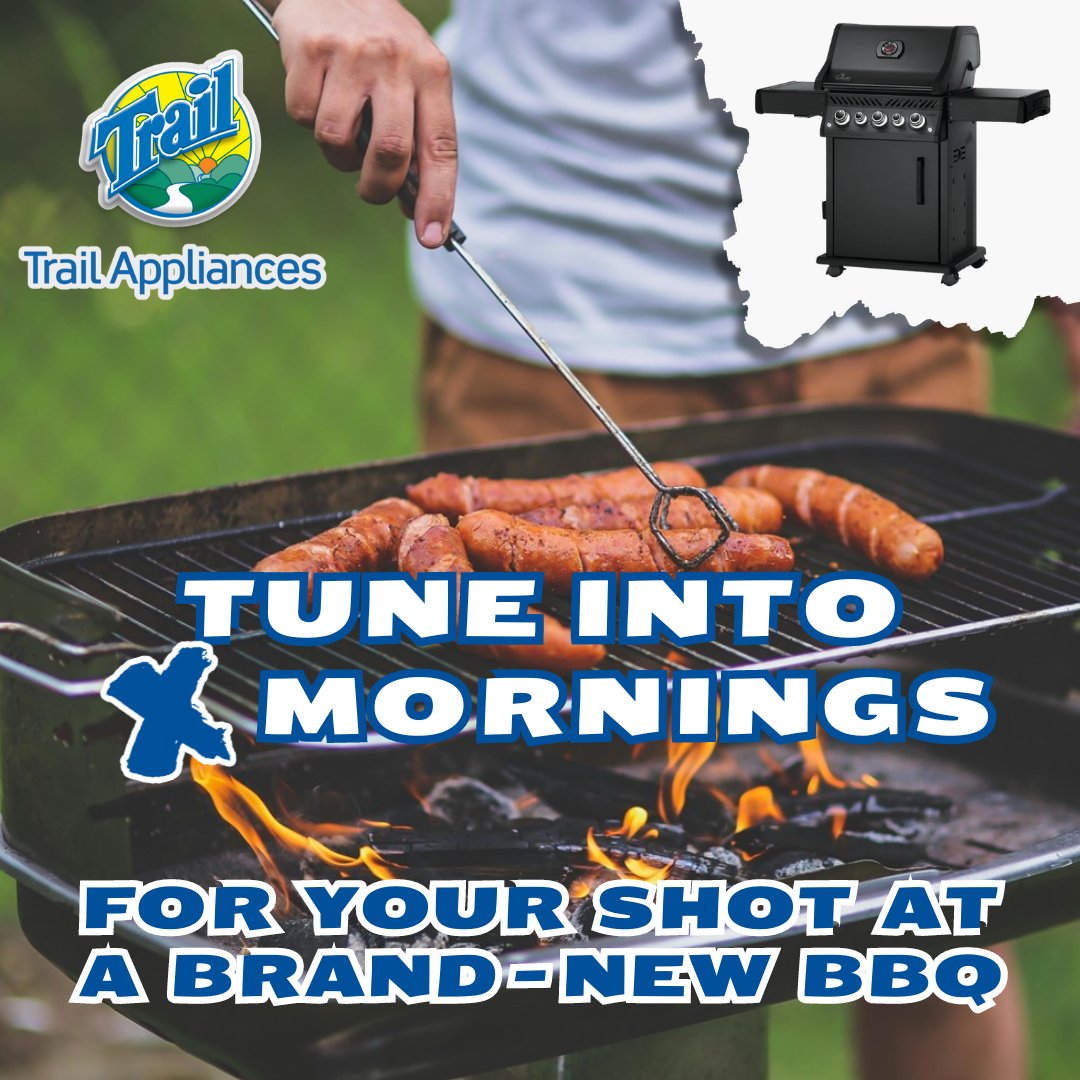 There's no better time than now to kick off BBQ season, and no better gift than a brand-new BBQ from @Trail_ABSK! Imagine owning a Napoleon Phantom Free-Standing 55 inch BBQ, valued at over $1,500, just in time for #FathersDay Weekend! 🍳 x929.ca/2024/05/13/tra…