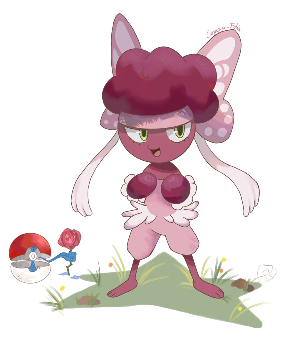 Carnopy_Felix's tweet image. Snatchem & Kiana! Fanart of @kianamaiart’s Pokemon designs