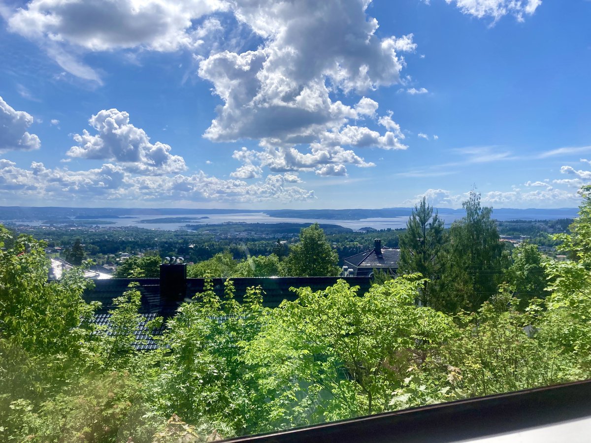 @every_station We got rid of our car last year as we barely used it. Regularly go abroad, around the UK and our local area, all easy by public transport or walking. This was today’s view from metro train in Oslo!