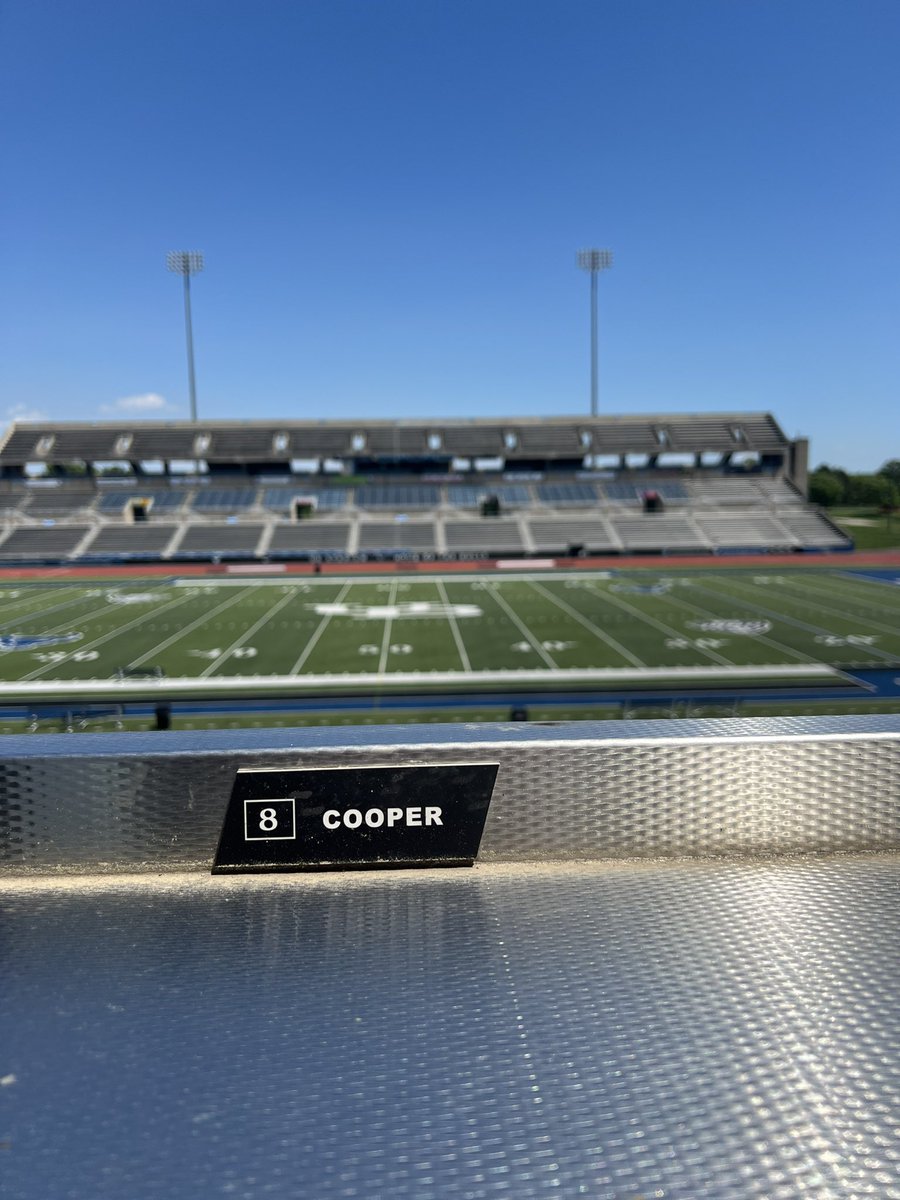 Looking forward to my new seats this Fall for the @UBFootball games!!!!  How many more days to kickoff @Pete_Lembo??? #UBhornsUP #LetsGoBulls