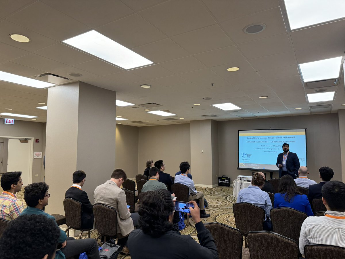 Moini Lab (@labmoini) on Twitter photo Shashank is presenting his work on understanding disorder in architected materials at EMI - proposing a statistical mechanics approach. Well done <a href="/Shashan05867248/">Shashank Gupta</a> #disorder #statisticalmechanics #geometry #architectedmaterials Shashank is presenting his work on understanding disorder in architected materials at EMI - proposing a statistical mechanics approach. Well done <a href="/Shashan05867248/">Shashank Gupta</a> #disorder #statisticalmechanics #geometry #architectedmaterials