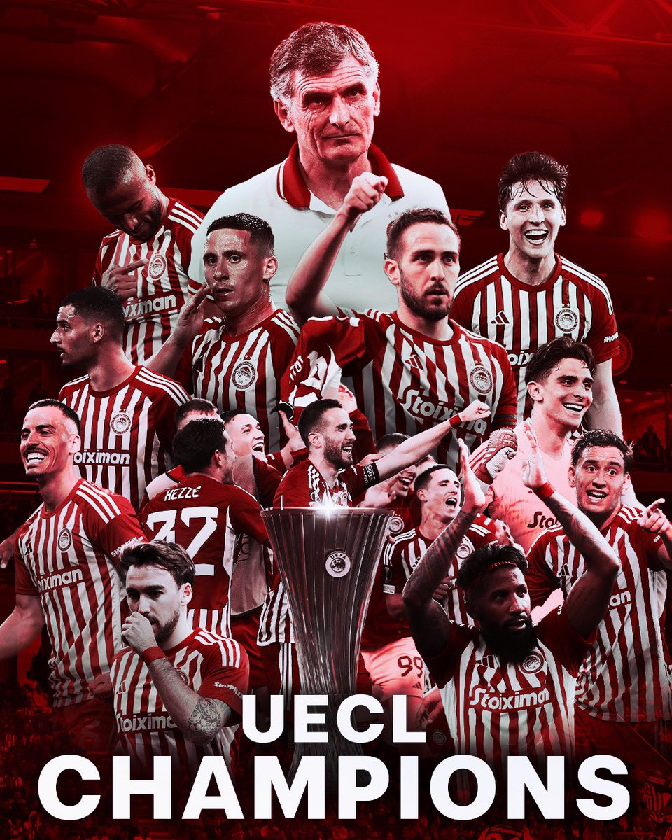 ΝΑΙ ΜΩΡΗ ΑΡΡΩΣΤΙΑΑΑ❤️❤️🤍🤍

ΤΟ ΠΗΡΑΜΕΕΕΕ ΡΕΕΕ ΜΑΛΑΚΕΣ 🏆🏆
#OlympiacosFC #UECLfinal