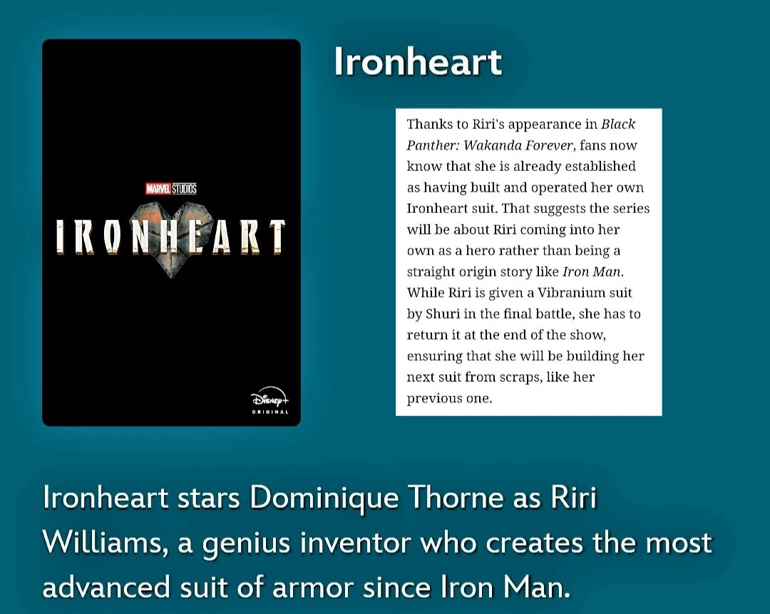 #Ironheart.