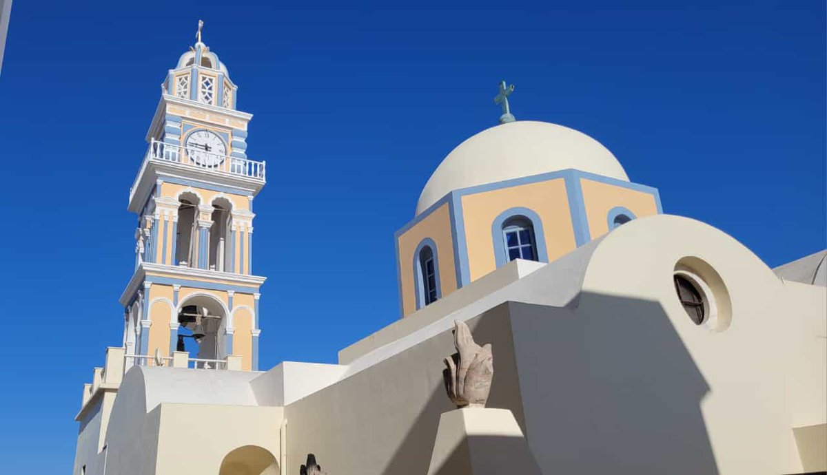 Kathedrale Johannes der Täufer
#santorin #fira #santorini #thira #Celestyaljourney
#celestyalcruises
#cruise #cruiseship #greece #griechenland #kreuzfahrtpraxis #Kreuzfahrtschiff #kreuzfahrt