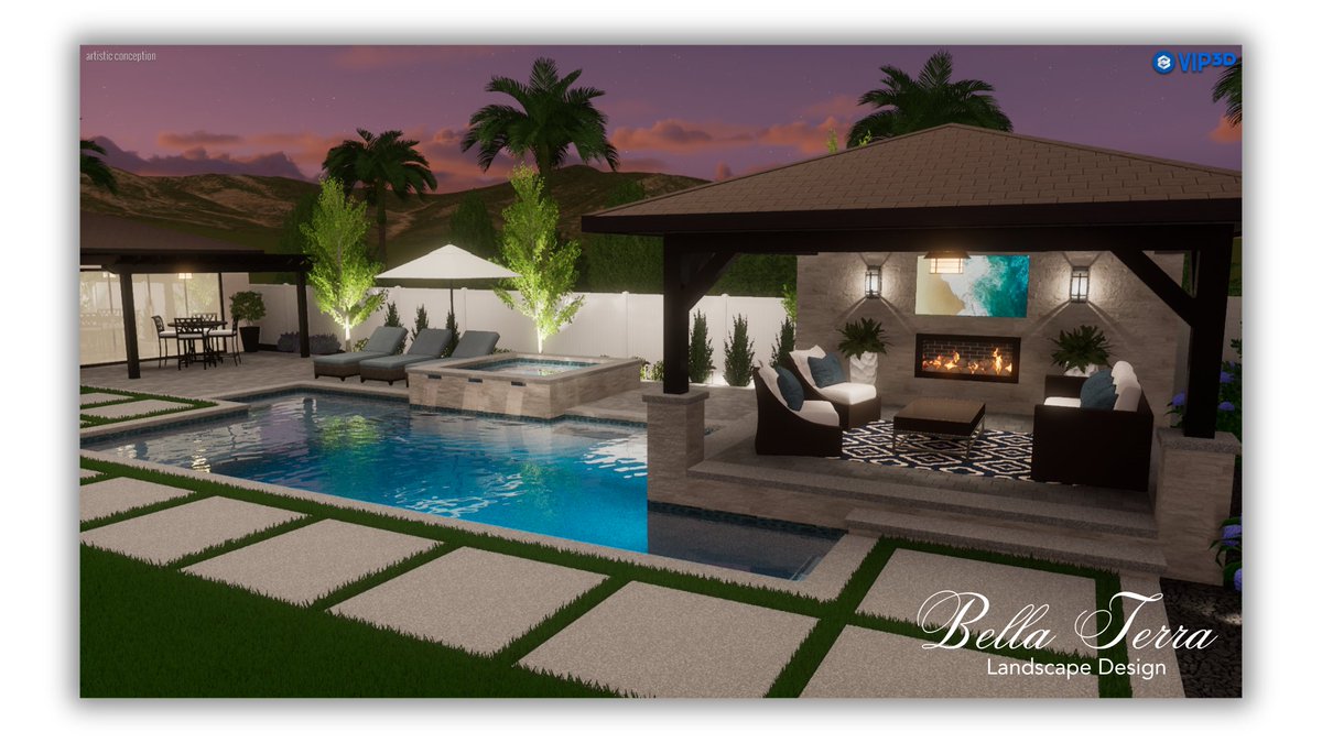 BellaTerraYards's tweet image. What is your absolute dream yard? What would it look like? What elements would be the most important to have? 

 #landscapedesign #pooldesign #structurestudios #hardscapedesign #plantplans #yardideas