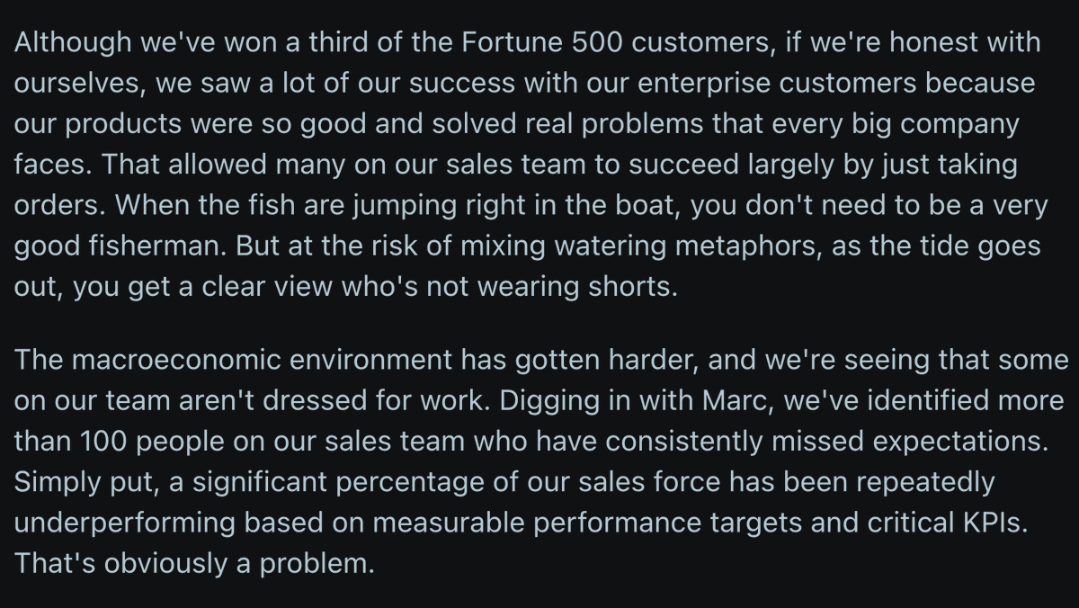 The more I learn about CloudFlare's predatory sales tactics, the more horrified I get. That $120k bill going viral is quickly becoming the average CF experience.

This is a quote from the CEO <a href="/eastdakota/">Matthew Prince 🌥</a>, it should clarify how bad things are. I hope he makes a statement soon.