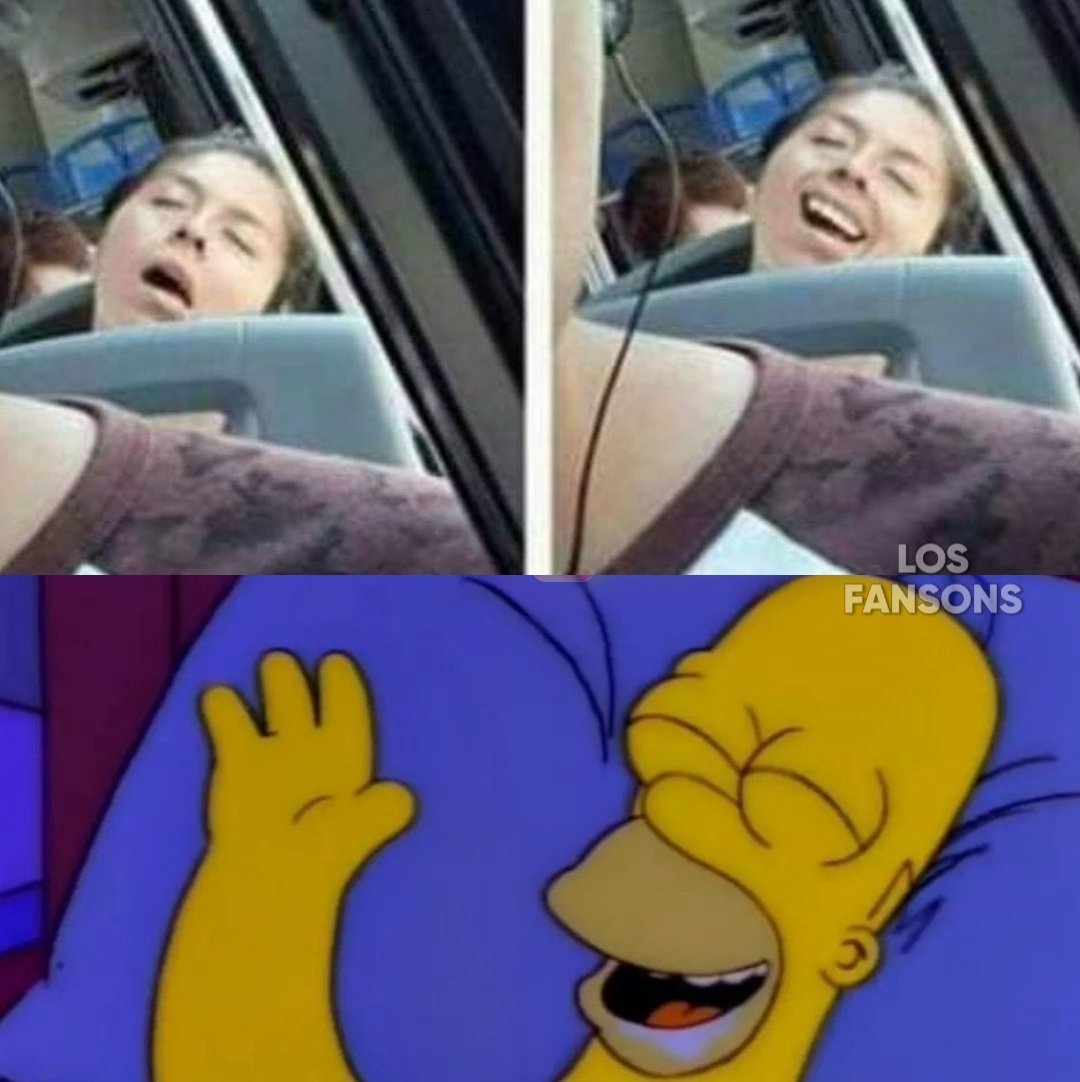 Cuando estás durmiendo y te acuerdas de un buen meme 😆😴 #LosSimpson #LosSimpsons #Memes