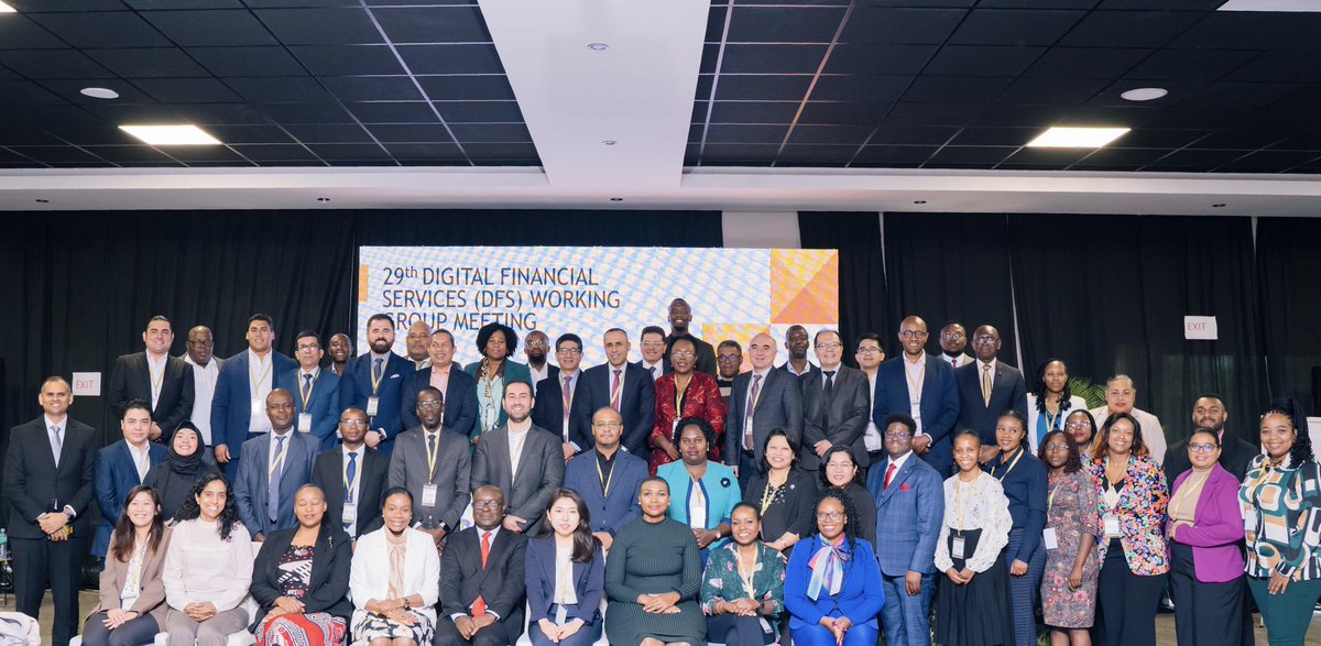 AnnValeryVictor's tweet photo. 160 participants from 47 countries gathered in Eswatini to advance financial strategies, digital services and global standards.🌍
Let’s boost financial inclusion while reducing the gender gap.
Thanks @NewsAFI for the recognition and for facilitating discussions among regulators. https://t.co/2rPyTdVVwS