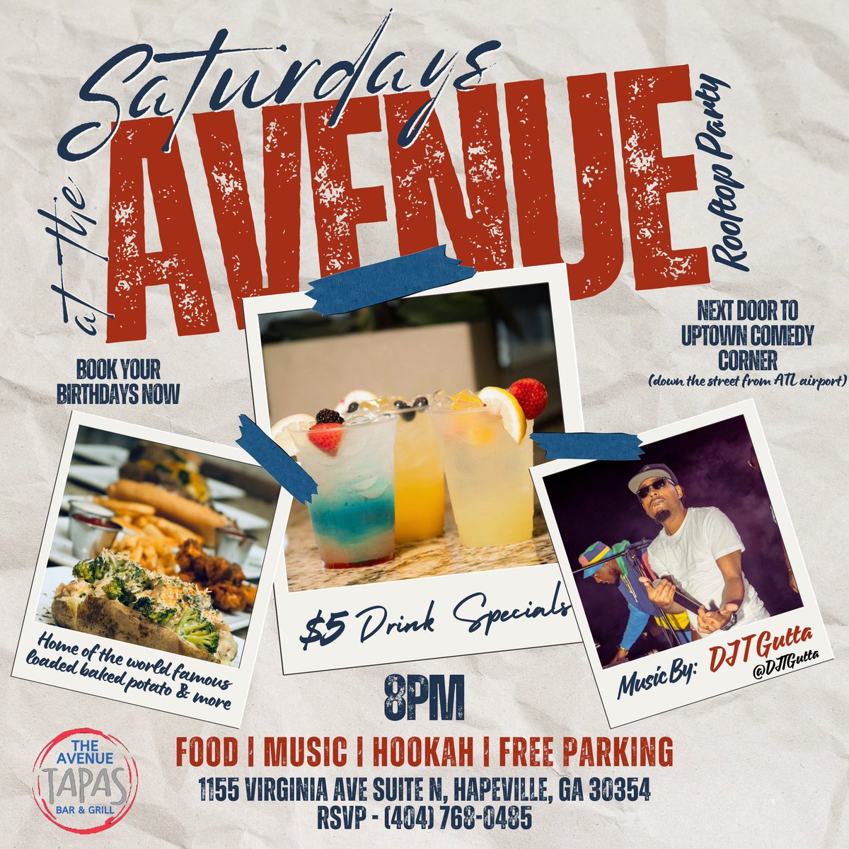 DJTGUTTA's tweet photo. This Saturday Atlanta https://t.co/DUFL2dpgc1