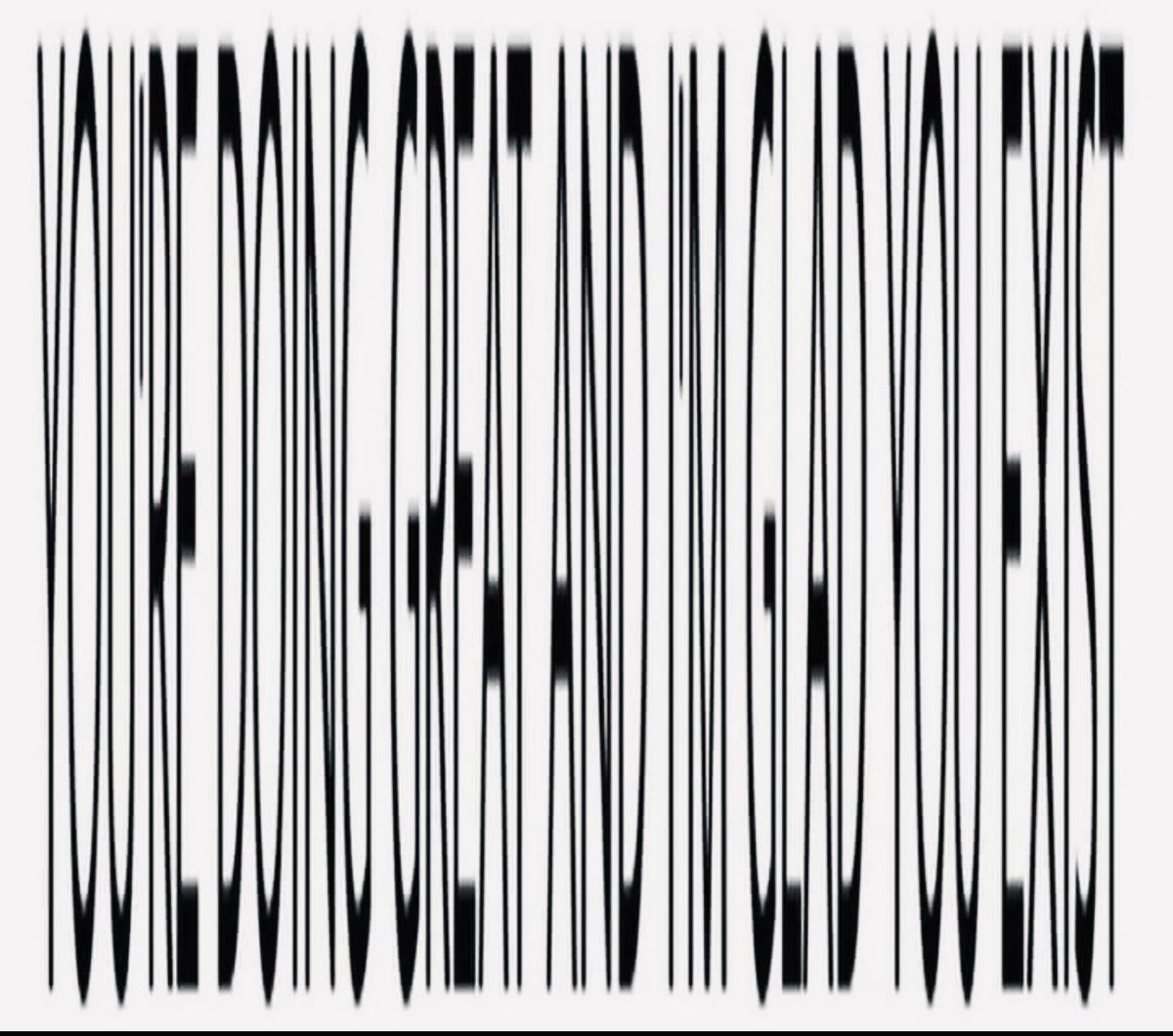 Tilt phone back almost flat and read from charging end. Close one eye.