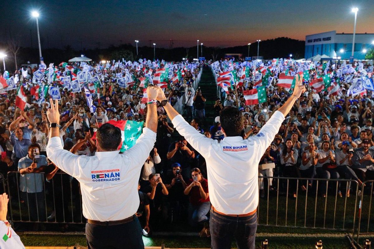 ¡Esto es #Progreso! Y desde nuestro bello Puerto lo decimos fuerte y claro: ¡VAMOS A GANAR! UNIDOS vamos a seguir avanzando hacia un mejor futuro con más oportunidades. Por eso, este 2 de junio ¡VOTA RENÁN! ¡VOTA YUCATÁN! y juntos ¡vamos a darle! #RenánGobernador