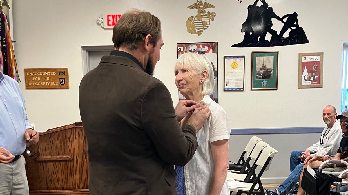 Today was a special day. I was blessed to be able to hold a pinning ceremony for Vietnam War Veterans at VFW Post 10227 in Prescott Valley. This was the second in a series of Vietnam Veterans pinning ceremonies to be held around #AZ02. Many of these heroes who protected our
