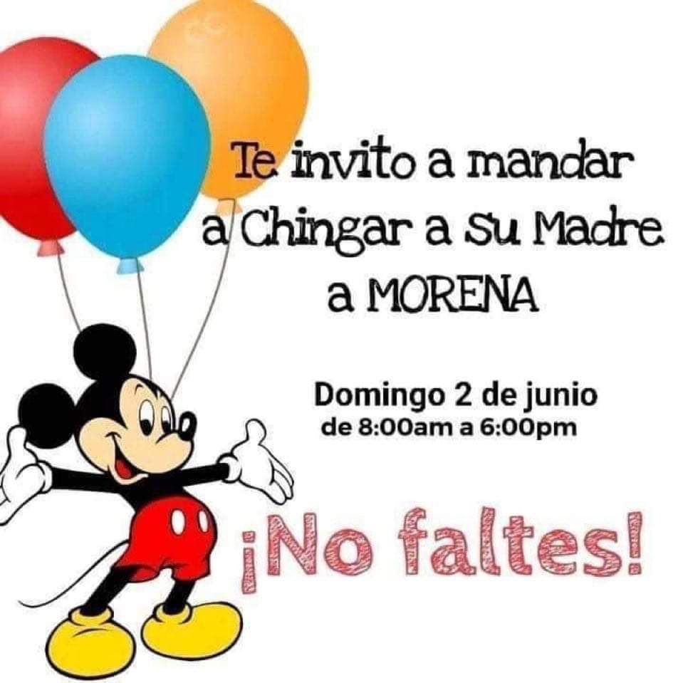 Una disculpa pero no me provoca más q este urgente deseo porque sólo hay asesinatos y todo tipo de tragedias y mentiras q seguirán si votas por @PartidoMorenaMx. @Xochitl2024 @AlvarezMaynez @maxcortazarl @edelamadrid @kenialopezr @jesusortegam @alitomorenoc @MarkoCortes