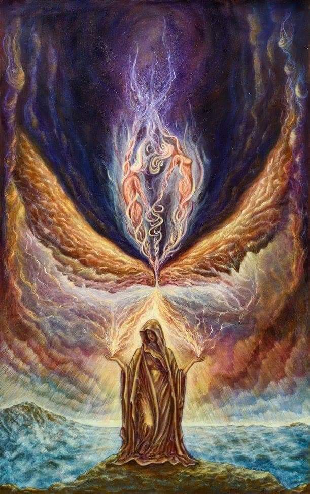 “I know that for thousands of lifetimes, you and I have been One, and the distance between us is only a flash of thought.”

— Thích Nhất Hạnh

[ Artist • Amanda Sage ]