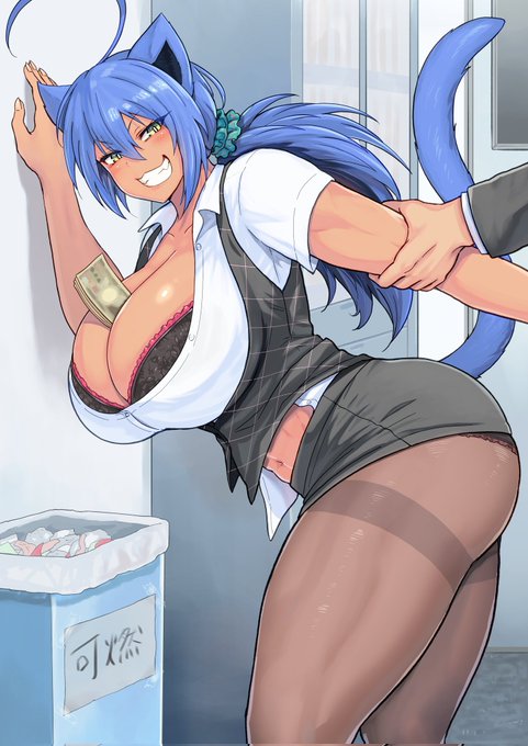 うちの子は皆デカ女ですよ!
#今月描いた絵を晒そう 