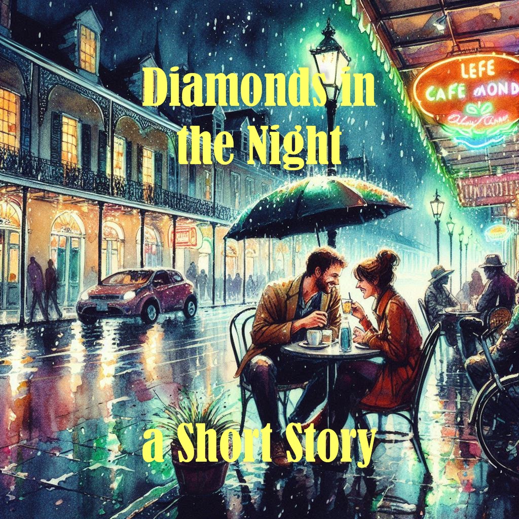 💎Rainwater sparkled like diamonds.

#book #shortstory #shortfiction #NewOrleans #EricWilder #freetoread

ERIC WILDER'S BLOGSPOT: Diamonds in the Night - a short story ericwilder.blogspot.com/2024/05/diamon…