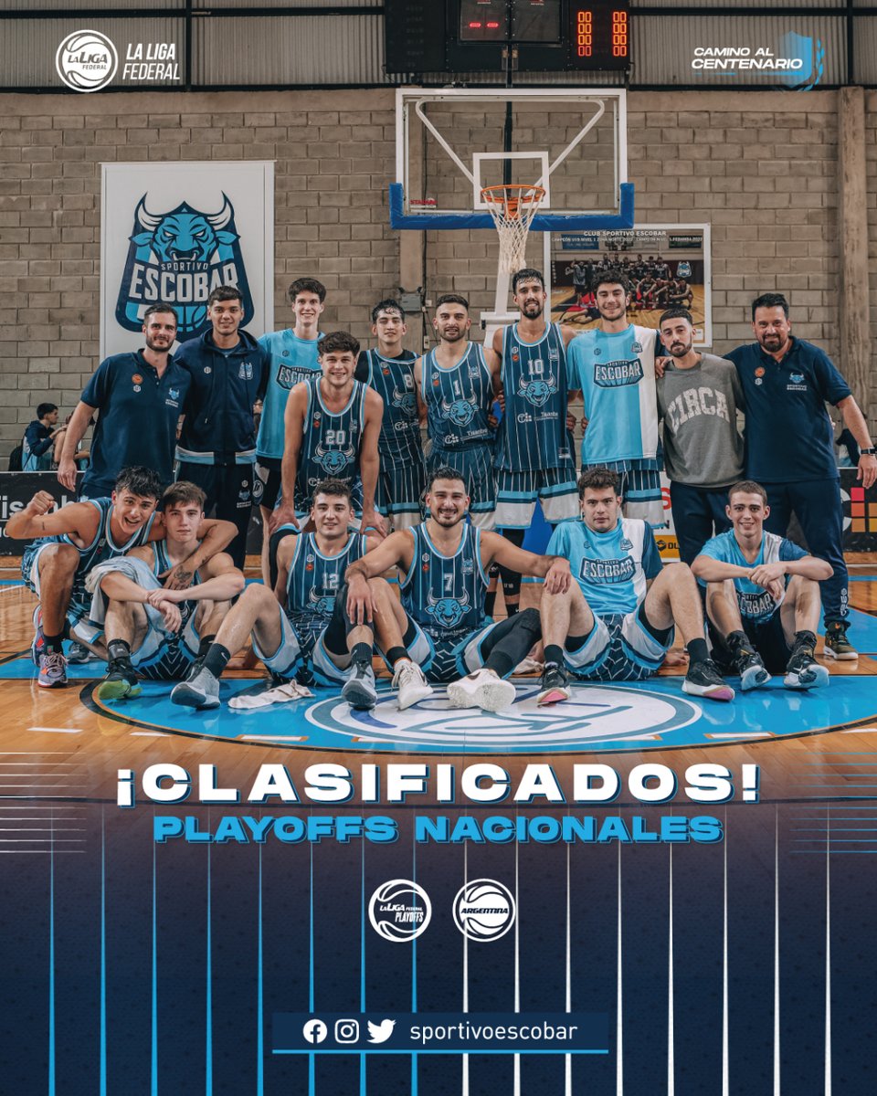 🩵‼️ 𝗦𝗣𝗢𝗥𝗧𝗜𝗩𝗢 𝗘𝗦𝗖𝗢𝗕𝗔𝗥 𝗔 𝗟𝗢𝗦 𝗣𝗟𝗔𝗬𝗢𝗙𝗙𝗦 𝗡𝗔𝗖𝗜𝗢𝗡𝗔𝗟𝗘𝗦 𝗗𝗘 𝗟𝗔 𝗟𝗜𝗚𝗔 𝗙𝗘𝗗𝗘𝗥𝗔𝗟 ‼️🤍

🚗 ¡Prepara el auto y el bondi que #Sportivo sale a la ruta! 🚌

#CaminoalCentenario | #Basquet #LaLigaFederal
