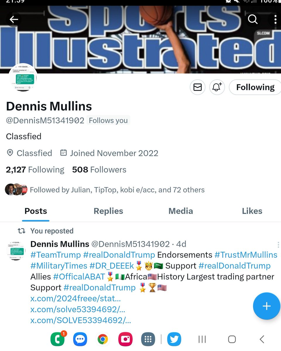 421frr's tweet photo. #realDonaldTrump 1A💬Two Accounts Staff can't get back in #Elonmusk #LindayX Censored Day1 #TeamTrump #VVAmerica #AmericanLegion #DAVHQ #TuckerCarlson #MilitaryTimes🚫👀🇺🇸👀🌎#RealJamesWoods  Interview😉⏲️⚖️ 
https://t.co/HjzvDjZ8VS
https://t.co/x2mByEEwzN
https://t.co/VsjRcpKciF https://t.co/6hHmipmkOF