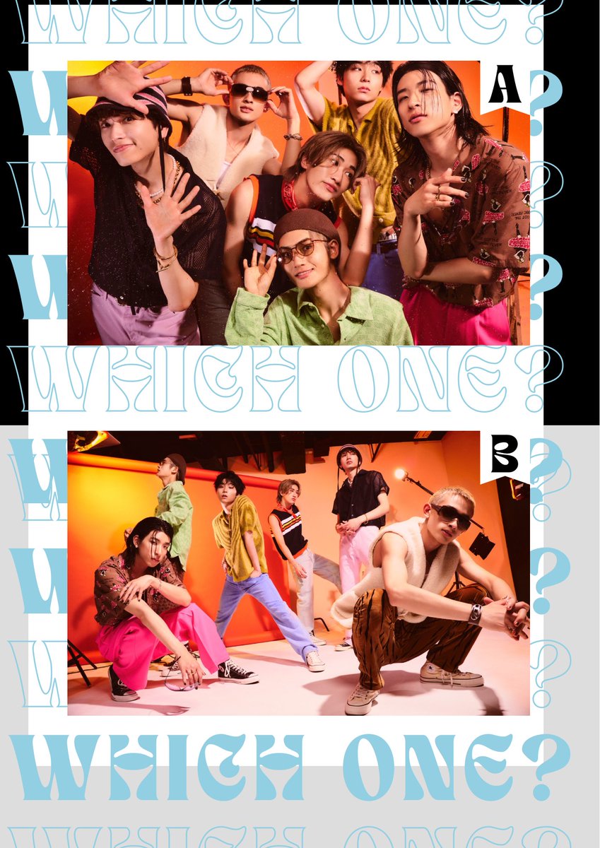 \#WATWING NEW ARTIST PHOTO/

      A or B? Which one do you like?

ーーーーーーーーーーーーーーーーーーー
引用リツイートでお好みのPHOTOを
ツイートしてください📸
皆様のツイートでARTIST PHOTOが決まります🪶

📣締切:5/31(金) 23:59まで📣
📣決定発表:バズリズム放送終了後📣