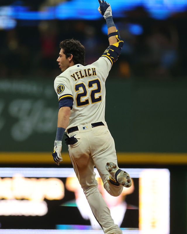 Yeli: Yeah Murphy, I'm going to hit a home run for Melissa's birthday today.
Pat: that's good Yelimuffins.
Yeli: WHAT
Pat: When you pass the Cubs dugout wave at the c*nt muffin that used to be your manager 
Yeli: oh, right 

Thanks @ChristianYelich 🙂💛💙