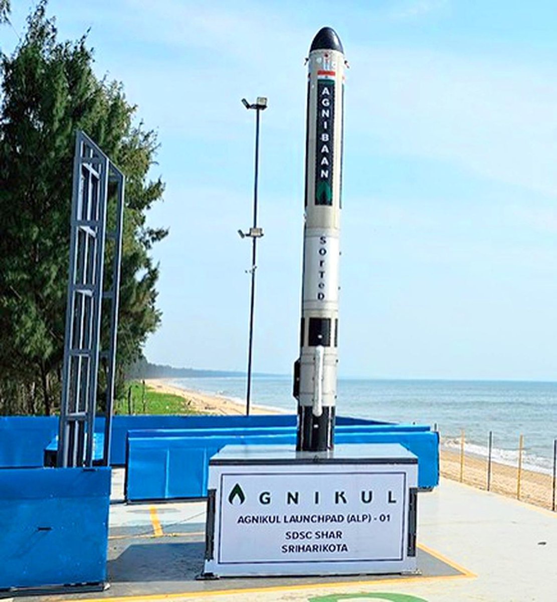 A major milestone for the SPACE INDUSTRY in TAMIL NADU -  Chennai headquartered space start-up Agnikul Cosmos Private Limited has launched its first rocket Agnibaan Sub Orbital Technology Demonstrator (SOrTeD) from the Satish Dhawan Space Centre, Sriharikota.