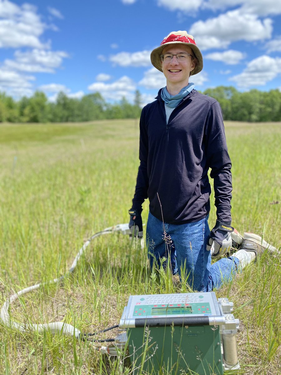 Maowei Liang (@maowei_liang) on Twitter photo What a beautiful day for measuring soil respiration in old field <a href="/CedarCreekESR/">Cedar Creek ESR</a> with REU students Kyle MacKey and Jonah Honerman!!! #LTER What a beautiful day for measuring soil respiration in old field <a href="/CedarCreekESR/">Cedar Creek ESR</a> with REU students Kyle MacKey and Jonah Honerman!!! #LTER