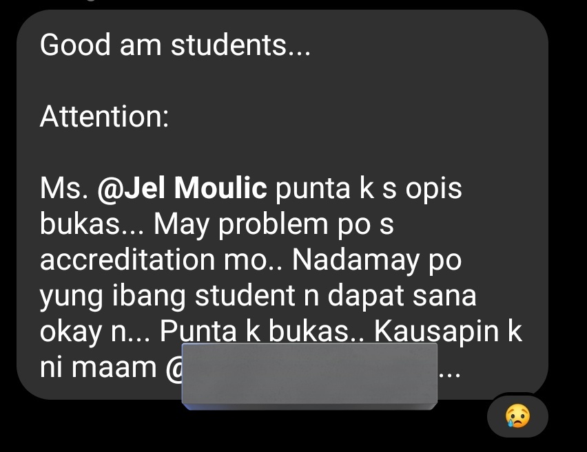 potek akala ko 'di na ako gagraduate 🥹 bumiyahe lang ako pa-plm para ma-sermunan 😭 hshshshs #dazorv