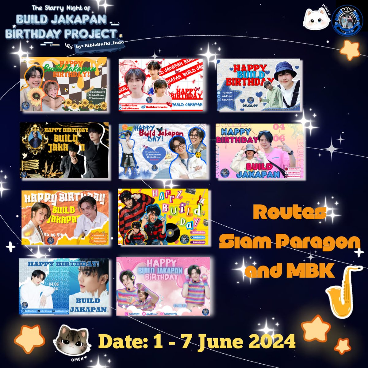 ✨ BIU 3.0th Birthday Project ✨ 

~ First Project Tuktuk Ads ~

🗓️ Date : 01 - 07 June
📍Route : Siam Paragon and MBK

#BUILDletsgrowthreegether 
#BuildJakapan
<a href="/JakeB4rever/">BIU.</a>