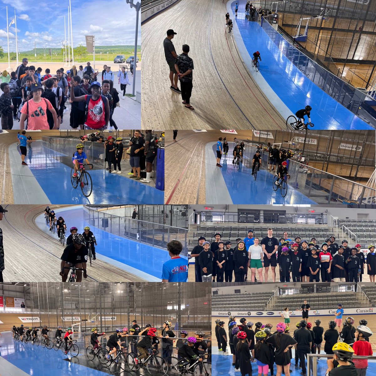 A joyful day spent building memories with <a href="/TDSB_Grenoble/">Grenoble Public School</a> Ss riding 
the @MattamyVelo velodrome.
🚴 🚴 🚴 🚴 💨 
TY for your partnership: <a href="/NCImilton/">N.C.I. Milton</a> ⁦<a href="/TPS55Div/">55 Division</a>⁩ Murray, Richard &amp; Damian ⁦<a href="/NCOFlemingdon/">Neighbourhood Community Officers Flemingdon Park</a>⁩
<a href="/tdsb/">Toronto District School Board</a> @LN10Alvarez <a href="/LC2_TDSB/">Learning Centre 2</a> <a href="/HPE_TDSB/">HPE TDSB</a> <a href="/TDSB_MHWB/">TDSB Well-Being</a> 
<a href="/dcfry1/">D</a>