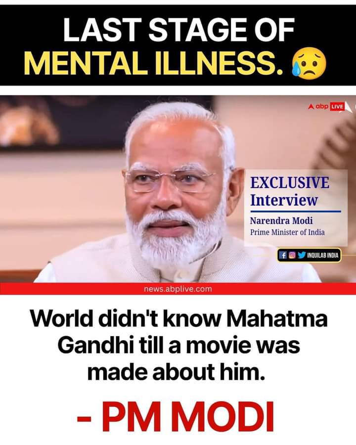 KavithaReddyKR's tweet image. This man is an insult to my country...disgrace to the office of PM of the world&apos;s largest democracy! 

#ModiExposed  #Gandhi