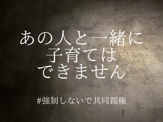 やっぱりさ、
壊滅的に会話が成立しない人からは、

黙って子どもを連れて逃げるしか手段がないことがよくわかるよね🤗

話し合いができないケースも、単独親権にすべきと答弁があったから大丈夫だよ。

子どものために、
一緒に子育てできないと感じたら逃げて！

#強制しないで共同親権