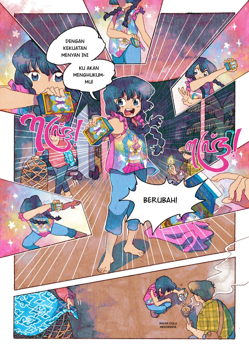 Very Limited Pre Order: Closed 31 May 2024 23.59 WIB Cewek Mejik Sintren by @konijnsate Original Comic A5 40 hlm HVS Fullcolor + 2 A5 Paper Doll Rp. 75.000,- form: docs.google.com/forms/d/1e4iAT…