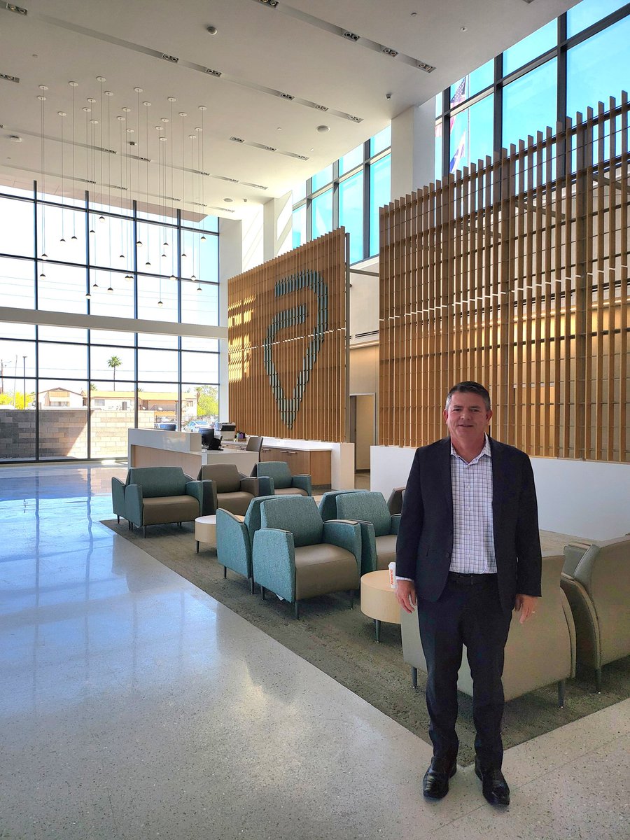 billgatesaz's tweet photo. The new #Valleywise Hospital located in Central Phoenix is nothing short of spectacular. I was fortunate to tour it recently. This state-of-the-art facility will provide top-notch healthcare to our community. Proud of Valleywise's County roots! https://t.co/DsKNJupmpL
