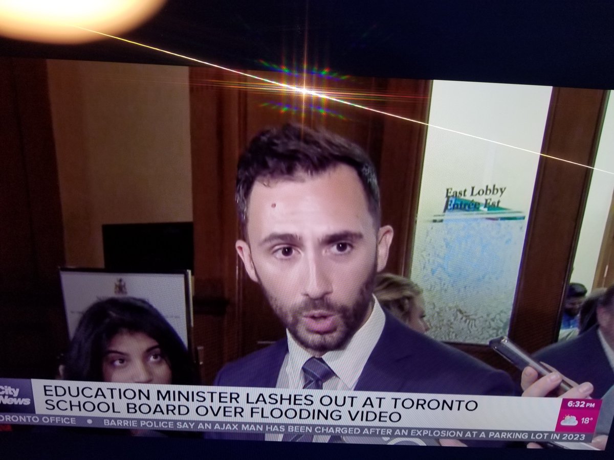 Stephen Lecce blowing a gasket and lashing out at TDSB because he doesn't want to fix or fund public schools as Doug Ford and Kinga Surma make Ontarians pay $307M for underground parking lot for private spa at Ontario Place. #ResignStephenLecce you are full of it!