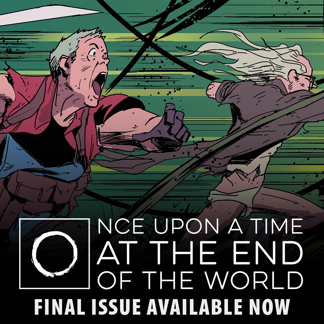 What will remain for Maceo and Mezzy in such a desolate world after losing so many loved ones... and each other? The FINAL ISSUE of ONCE UPON A TIME AT THE END OF THE WORLD is available now at your local comic book shop! boomstud.io/FindAShop