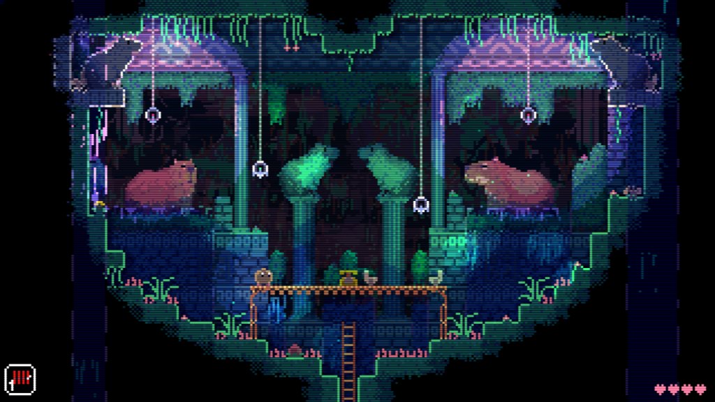 Como sabemos que Silksong nunca existió y es solo un efecto Manuela... 
Vengo a recomendarles algo que si existe y es increíble: Animal Well. Un hermoso metroidvania que parece el hijo de Rain World pero en LSD. Además tiene capibaras.. qué más necesitan?