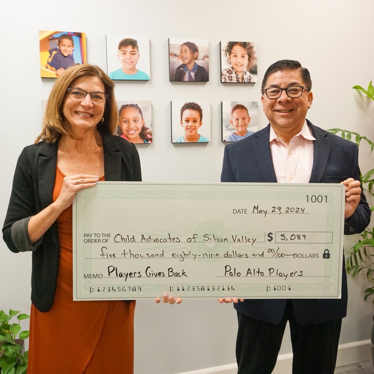 Throughout the spring production of 'The Music Man,' @PaloAltoPlayers raised over $5,000 for us through their Players Gives Back program. We are honored to have been chosen as the beneficiary for their spring show. Thank you Palo Alto Players for helping us LIFT UP foster youth!