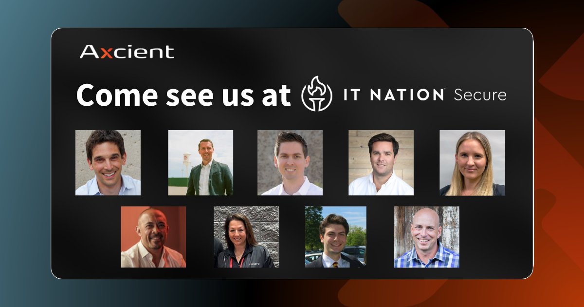 We're bringing the whole gang to #ITNation Secure! 
Meet this lovely bunch at booth #315 and don't miss out on Bryce Roberts and Brian Wilkey's session on Wednesday. 

@ConnectWise, @TheITNation #TheITNation #ITNSecure