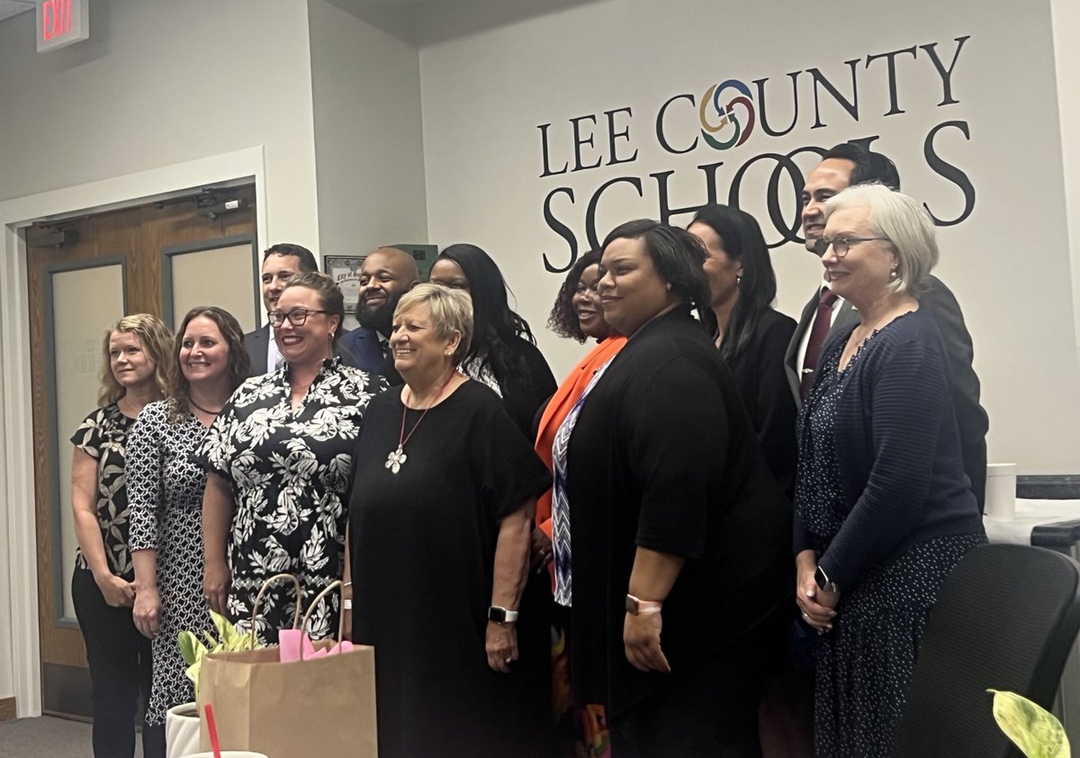 What an inspiring day as Cohort 1 of the Lee County Leadership Development Program wrapped up their year! Lee County is blessed to have great leaders with such unique skill sets to benefit our students across the district!