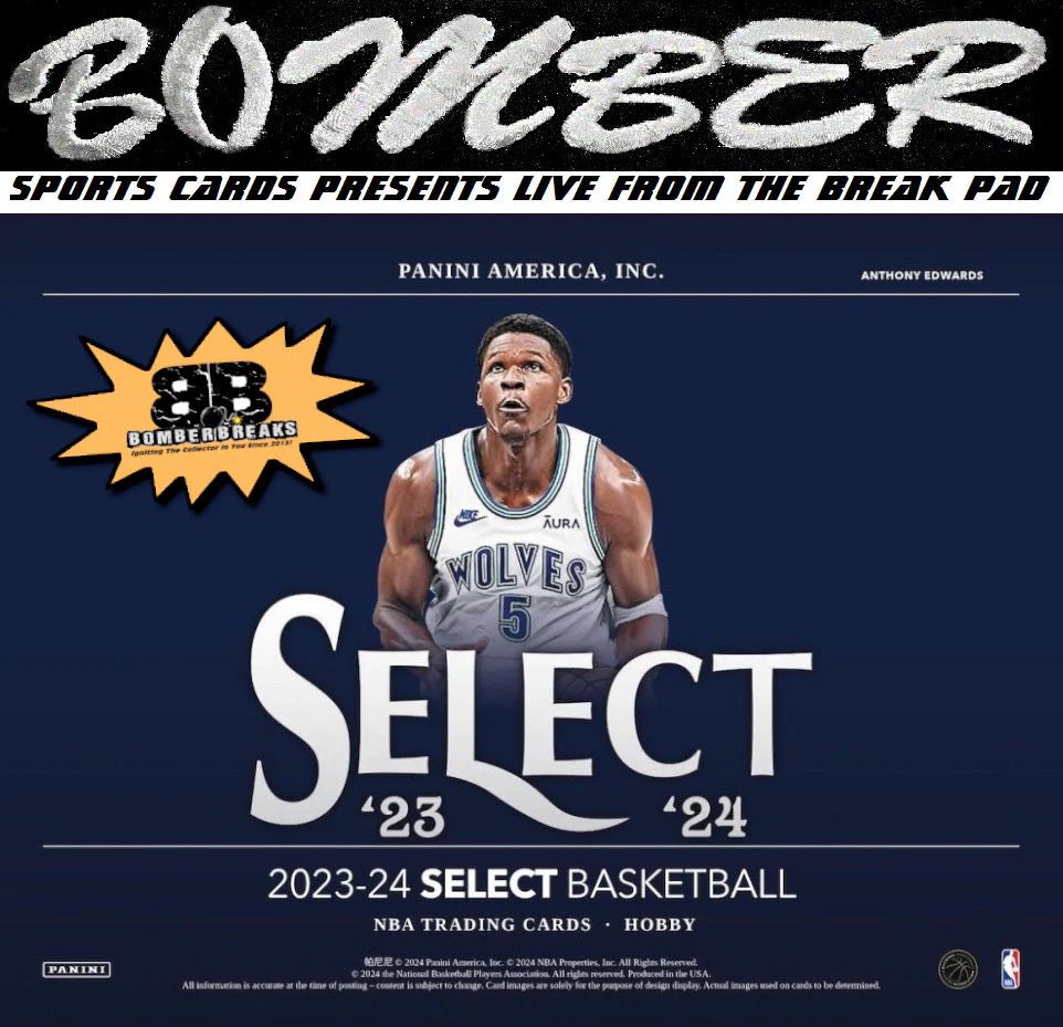 14 Teams Left! 🚨 🏀 Use Code: SAVE20NOW to save 20% In our 2023-24 Panini Select Basketball Hobby 6-Box Break PYT #3 Jump in now at: bomberbreaks.com/products/frida…