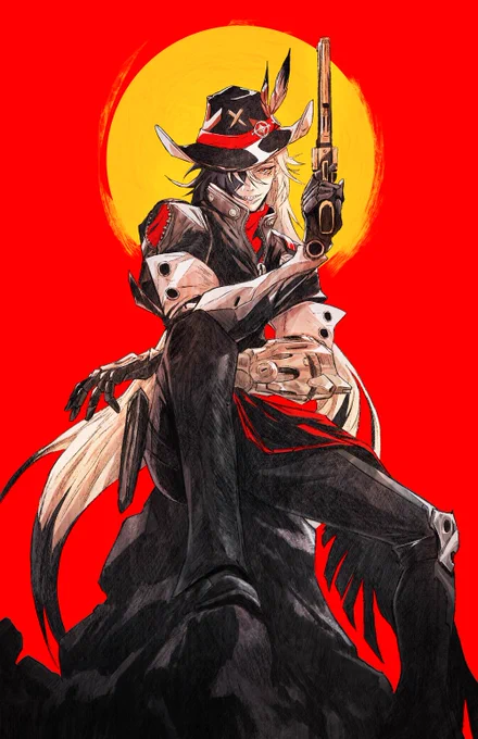 Honored to have the opportunity to draw Boothill for #HonkaiStarRail #Boothill 