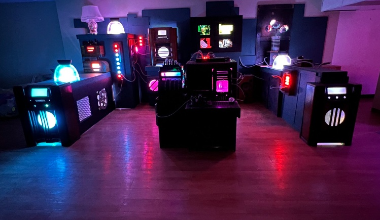 Billed as “steampunk meets GarageBand meets Dance Dance Revolution meets Science World,” Artcade is the latest creation from Monkey C Interactive, which is co-led by @UVicWriting grad Scott Amos. The machines take over 706 Fort St., beginning June 1. ow.ly/cAzu50S14BC