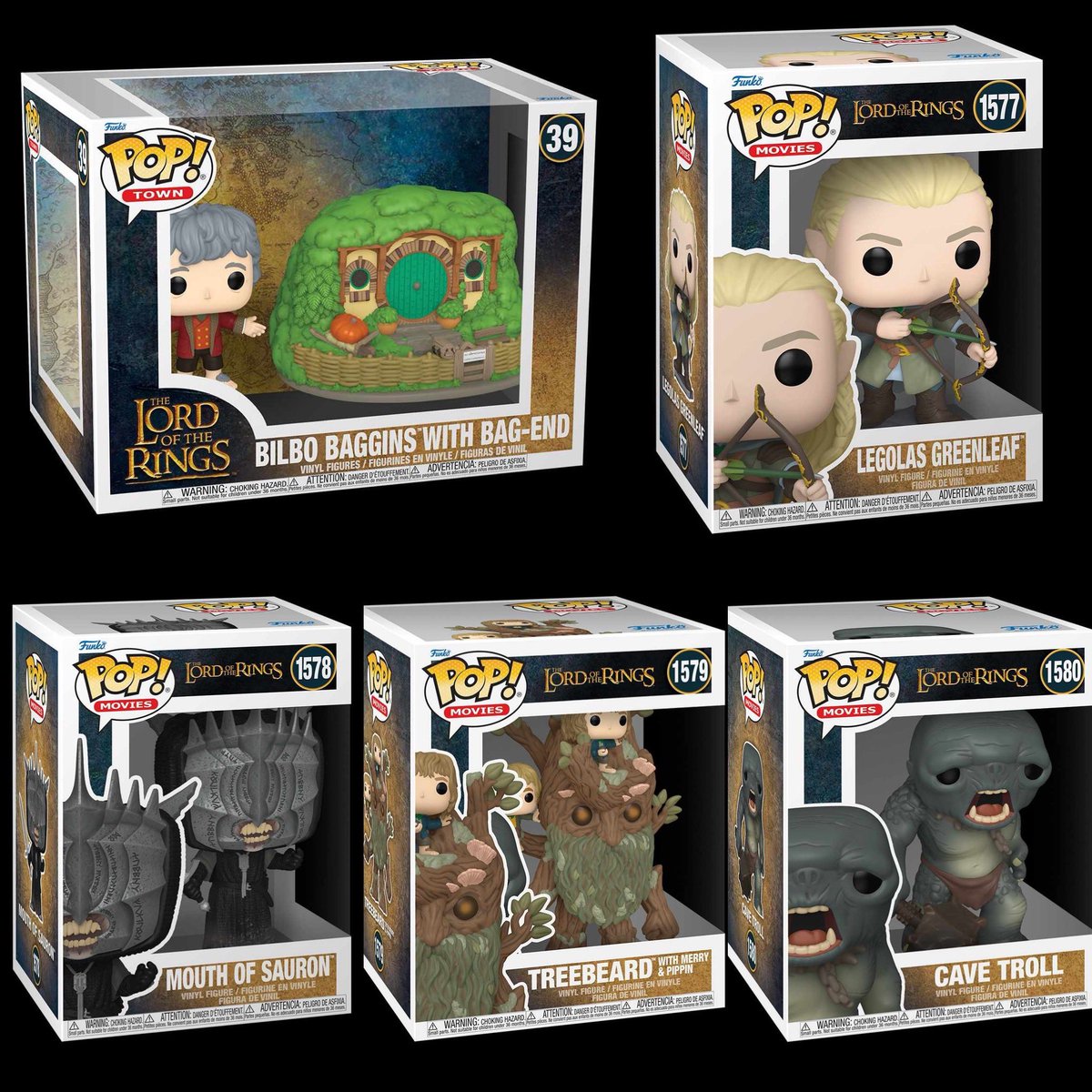 First look at Lord of the Rings Pops! . #LordoftheRings #LOTR #Funko #FunkoPop #FunkoPopVinyl #Pop #PopVinyl #Collectibles #Collectible #FunkoCollector #FunkoPops #Collector #Toy #Toys #DisTrackers