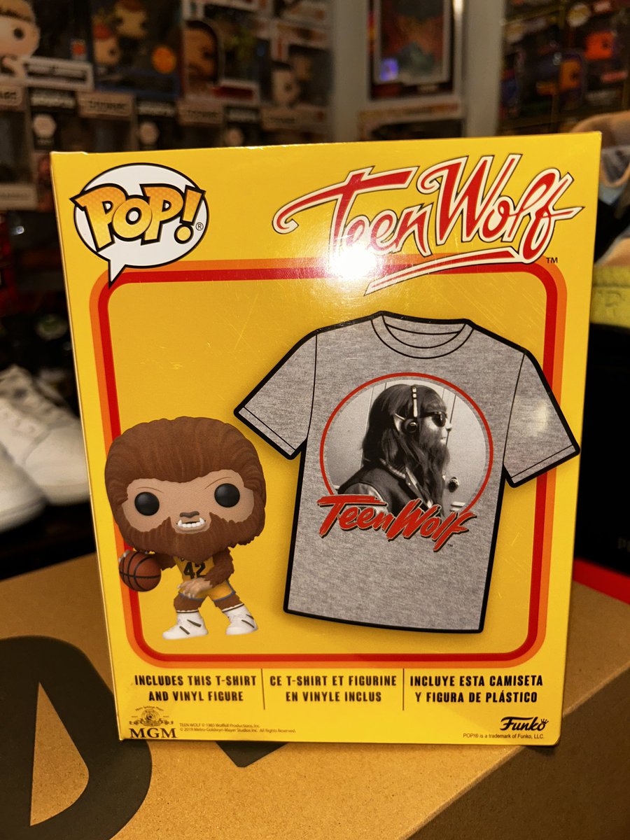 Birthday Giveaway #4 Here is a chance to win this awesome Teen Wolf Pop and Tee Combo. Just Follow + Like + Repost for a chance to Win. Winner will be selected Monday June 3.