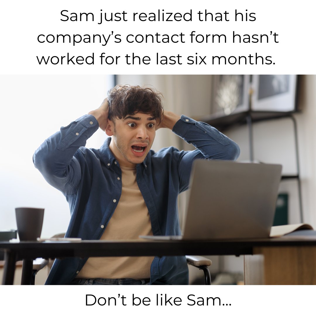 EasyWebsiteForm's tweet image. You should be checking that your contact forms are functioning on a regular schedule - traditional website contact forms break frequently resulting in lost leads! 

#contactforms #contactform #webdesign #leads #lostleads