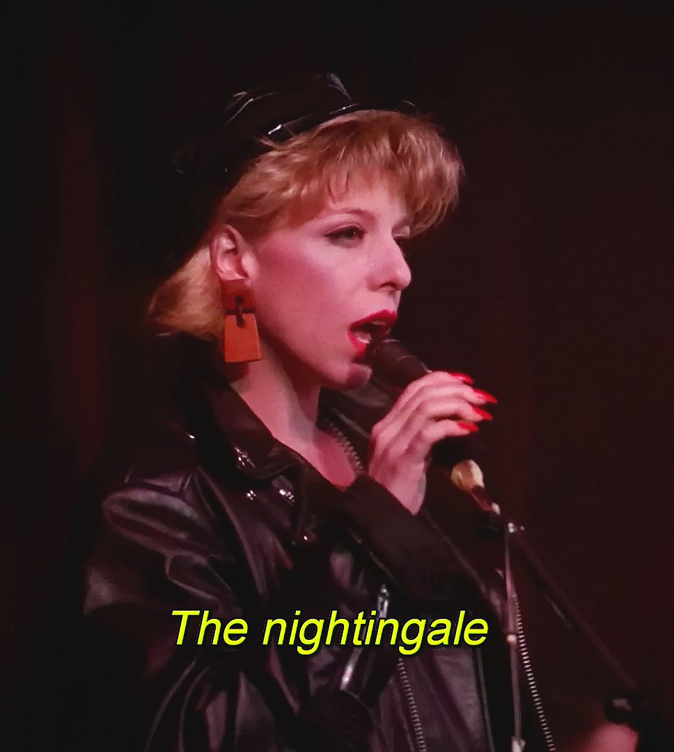 Julee Cruise in 'TWIN PEAKS'