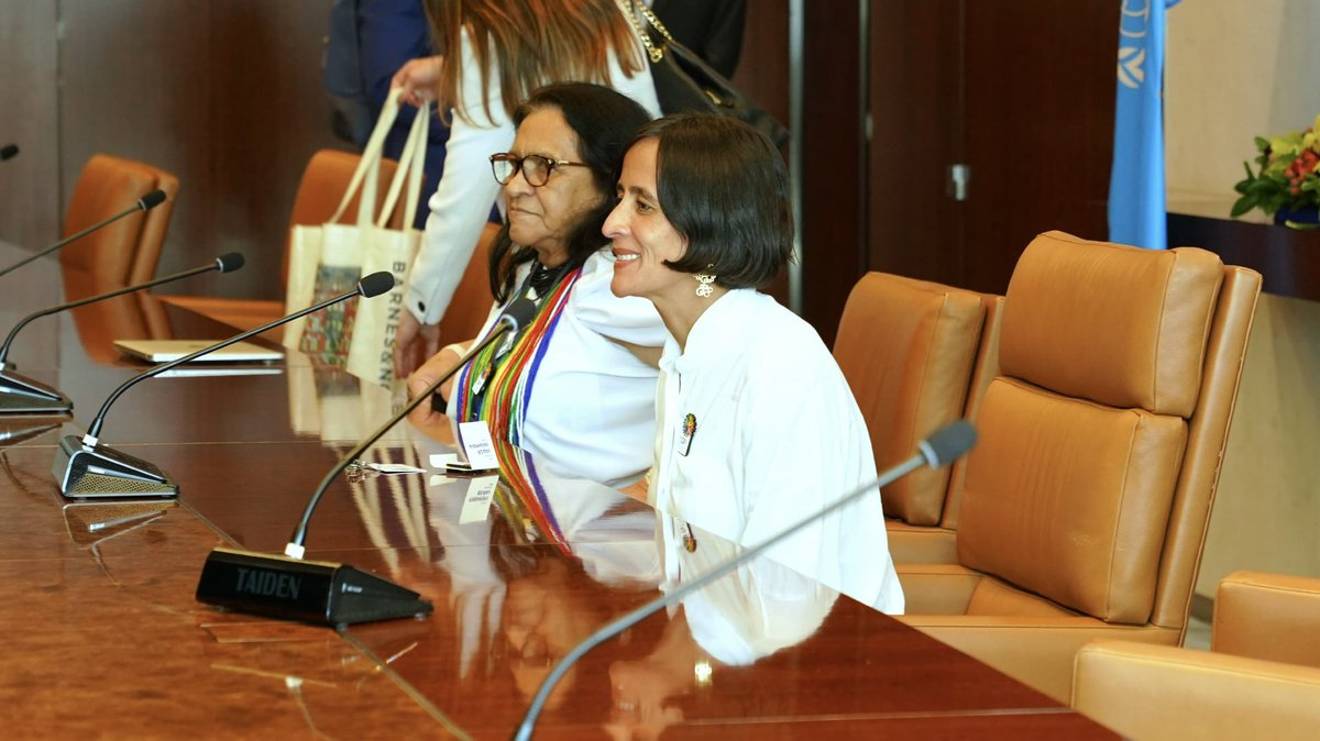 Invité al Secretario General de la <a href="/UN/">United Nations</a>, <a href="/antonioguterres/">António Guterres</a>, a la #COP16Colombia y a apoyar la gran coalición de paz con la naturaleza. En reunión esta tarde, abordamos la importancia de este evento clave para el mundo y el liderazgo que Colombia asume como garante del proceso.