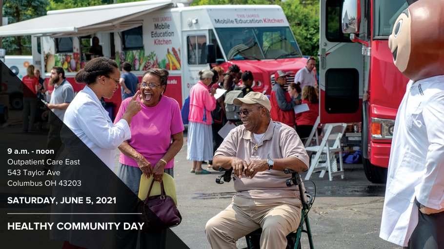 🌟 #DYK that Healthy Community Day is coming up? Join us on June 1 as we celebrate health and wellness together! 🌿

Learn more about this event at wexnermedical.osu.edu/health-and-wel…. Don’t miss out! #OSUHSL #OSUWexMed
